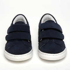 navy suede