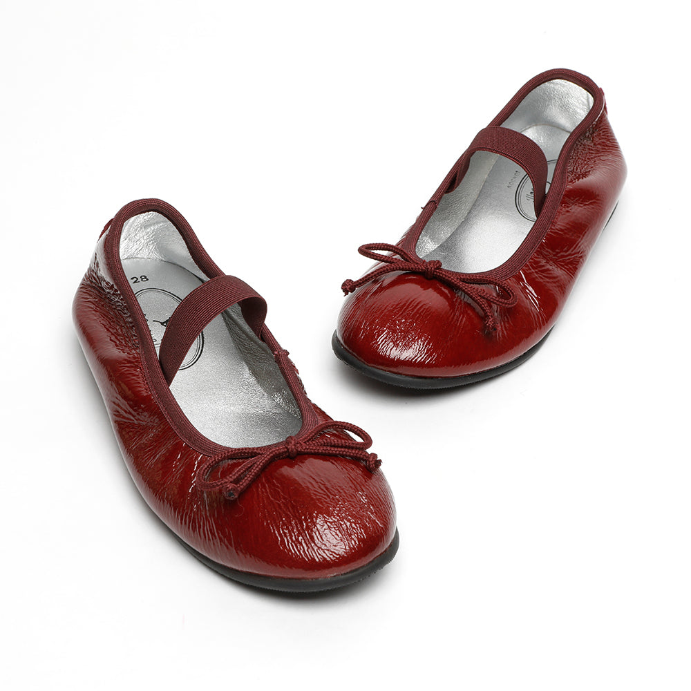 burgundy patent
