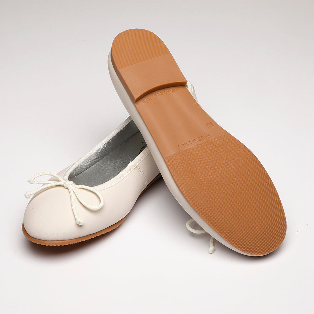 cream leather
