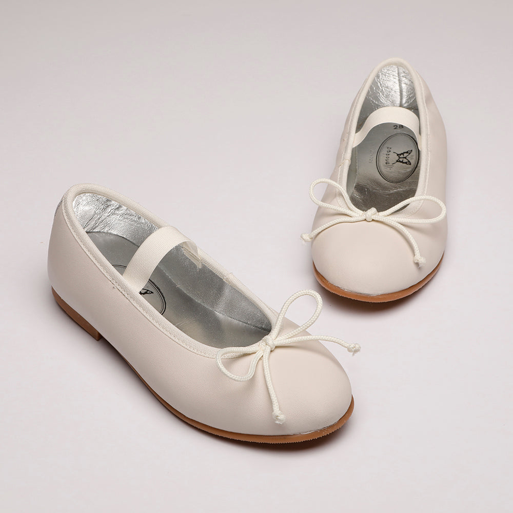 cream leather