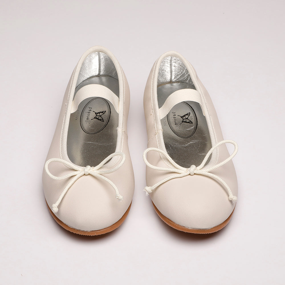 cream leather